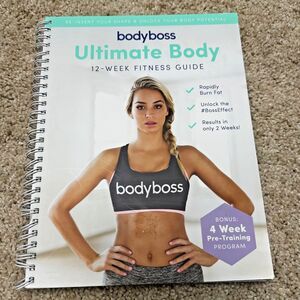 BodyBoss-Ultimate Body 12 Week Fitness Workout Guide-spiral bound